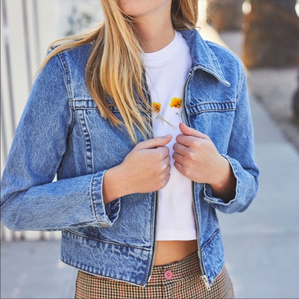J. Galt Cropped Jean Jacket